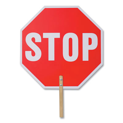 SIGN;STOP;HANDHELD